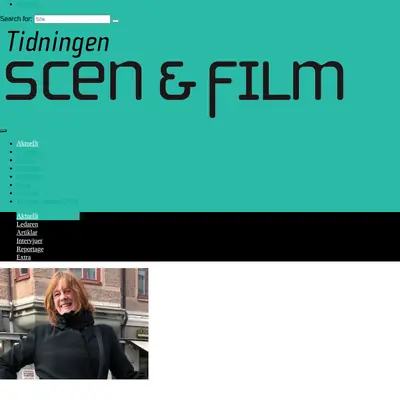 AKT - Scen & Films tidning startsida 2024