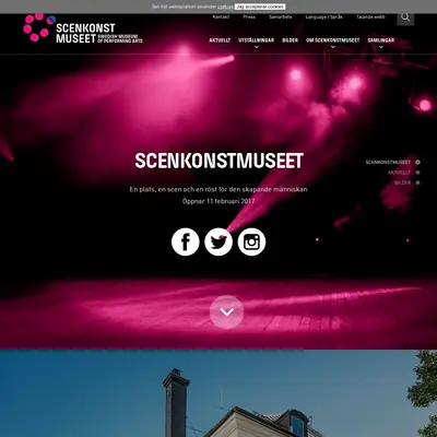 www.scenkonstmuseet.se startsida 2017