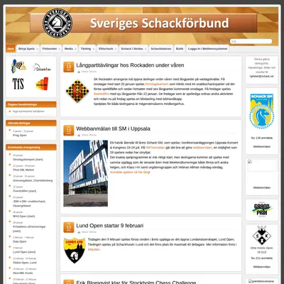 www.schack.se startsida 2016