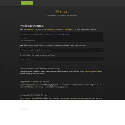 Scoop startsida 2022