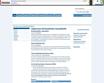 DEMED startsida 2007