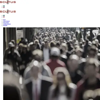 Scutus Nyhetsbrev startsida 2018