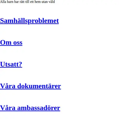 sebarnen.org startsida 2020