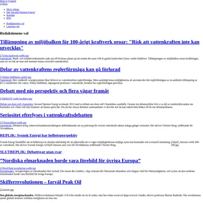 second-opinion.se startsida 2014