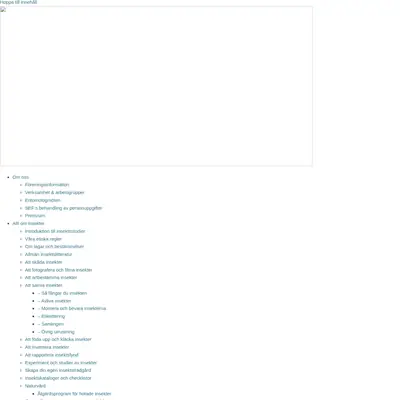 Entomologisk Tidskrift startsida 2026