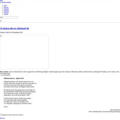 www.seglorasmedja.se startsida 2015