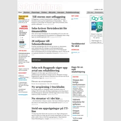 www.sekotidningen.se startsida 2014