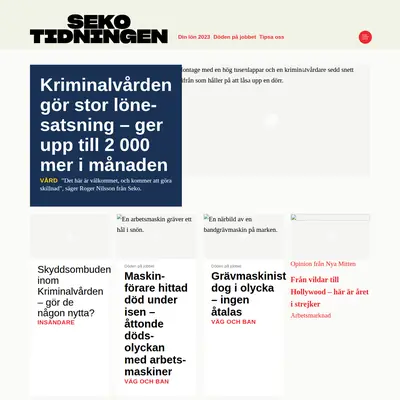 www.sekotidningen.se startsida 2024