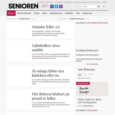 Senioren startsida 2025