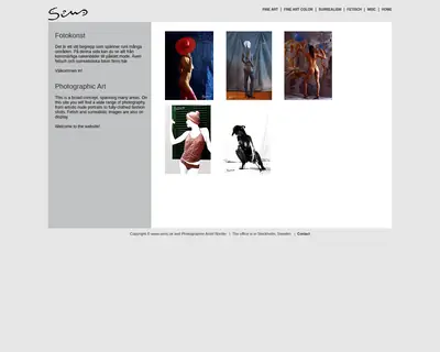 SENS startsida 2015