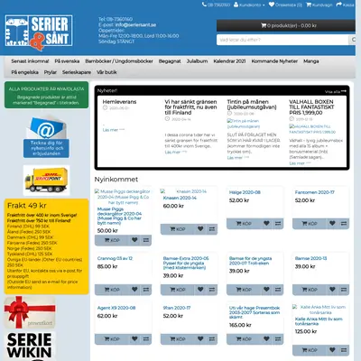 Ankeborgs samlarpocket startsida 2020