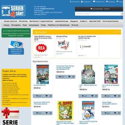 Ankeborgs samlarpocket startsida 2022
