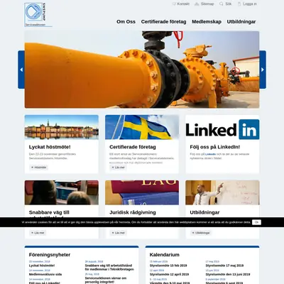 www.servicesektionen.se startsida 2019