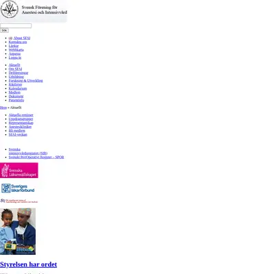 SFAI-tidningen startsida 2014