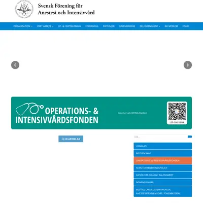 SFAI-tidningen startsida 2026