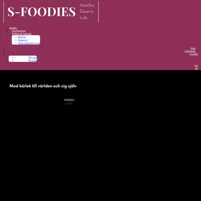 Foodies startsida 2022
