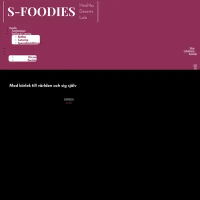 Foodies startsida 2023