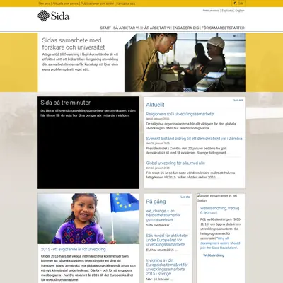 SiDa:n startsida 2015