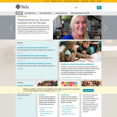 SiDa:n startsida 2017