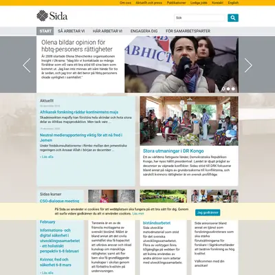 SiDa:n startsida 2019