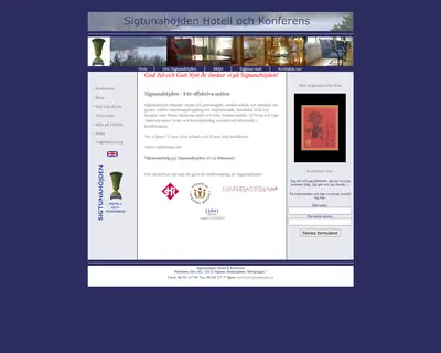 www.sigtunahojden.se startsida 2006