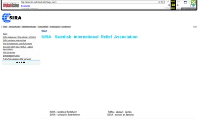 SIRA BLADET startsida 2010