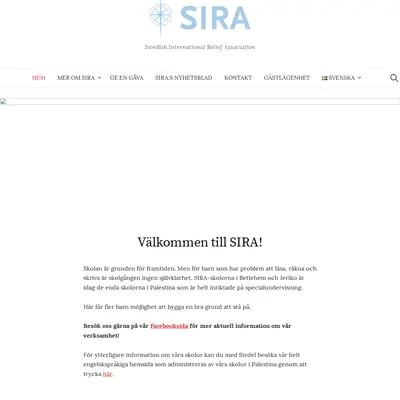 SIRA BLADET startsida 2017