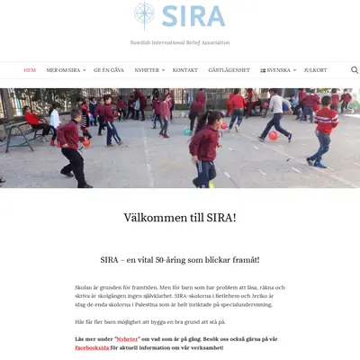 SIRA BLADET startsida 2019