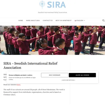 SIRA BLADET startsida 2022