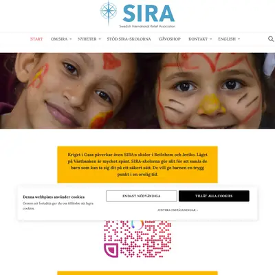 SIRA BLADET startsida 2024