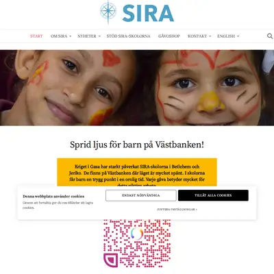 SIRA BLADET startsida 2025