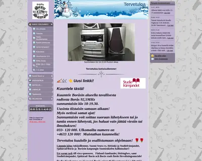 Radio sisusampo startsida 2019