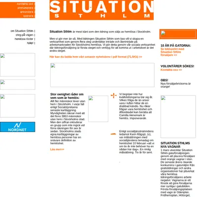SITUATION STHLM startsida 2006