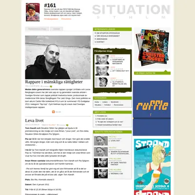 SITUATION STHLM startsida 2011