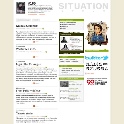 SITUATION STHLM startsida 2013