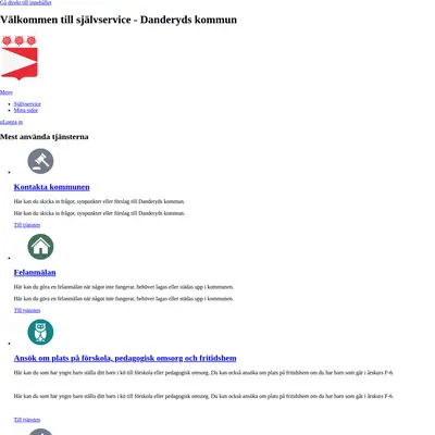 Danderyd Direkt startsida 2025