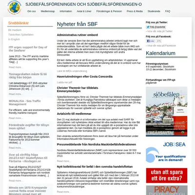 Sjöbefälen startsida 2013