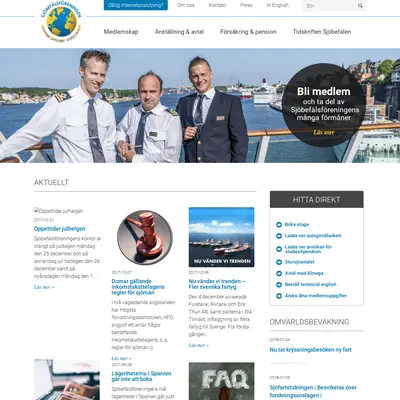Sjöbefälen startsida 2018