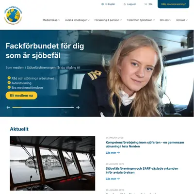 Sjöbefälen startsida 2025