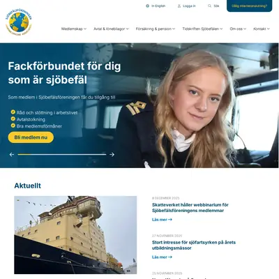 Sjöbefälen startsida 2026