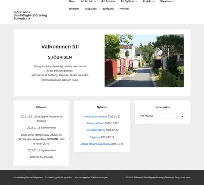 Sjöbrisen startsida 2022
