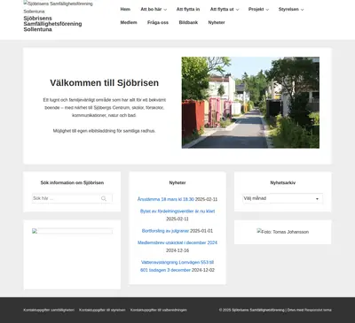Sjöbrisen startsida 2025