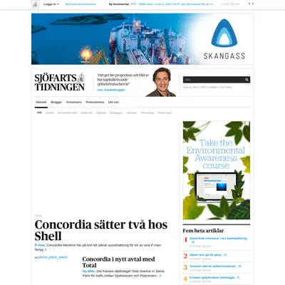 www.sjofartstidningen.se startsida 2014