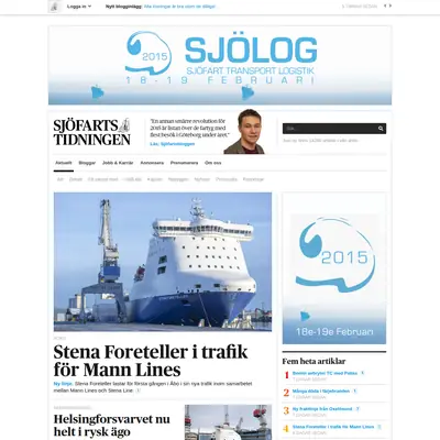 www.sjofartstidningen.se startsida 2015