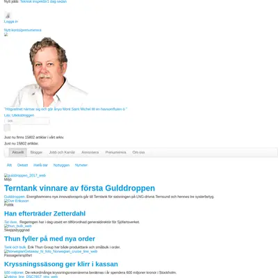 www.sjofartstidningen.se startsida 2017