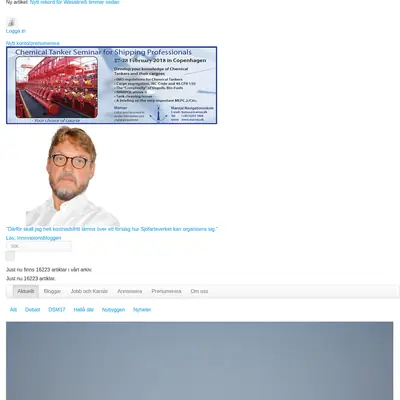 www.sjofartstidningen.se startsida 2018