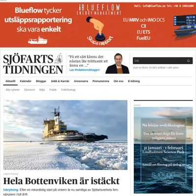 www.sjofartstidningen.se startsida 2024