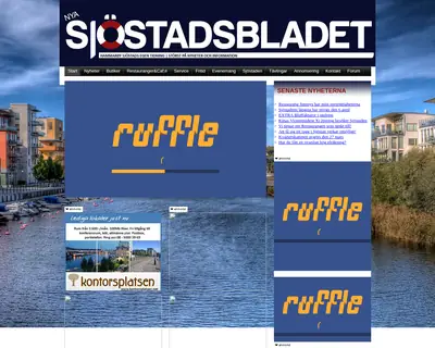 Sjöstadsbladet startsida 2010