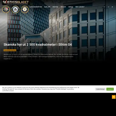 Sjöstadsbladet startsida 2023
