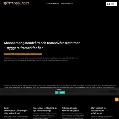 Sjöstadsbladet startsida 2026